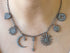 Pave Diamond Charm Necklace, (DNK-003)